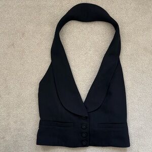 Halter dress vest